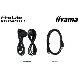 Écran 24" Iiyama ProLite XB2491H-B1 Full HD 120Hz (Noir)