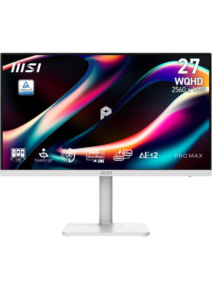 Écran MSI PRO MAX 271QPHW E14 (9S6-3PF54H-008)