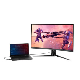 Écran ASUS ROG Strix XG32VC écran plat de PC 80 cm (31.5") 2560 x 1440 pixels Quad HD LED Noir (90LM03S0-B04170)