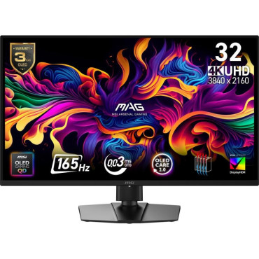 Écran MSI MAG 322UP QD-OLED...