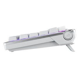 Clavier ASUS ROG Azoth clavier Jouer USB + RF Wireless + Bluetooth Blanc (90MP031A-BKFA10)