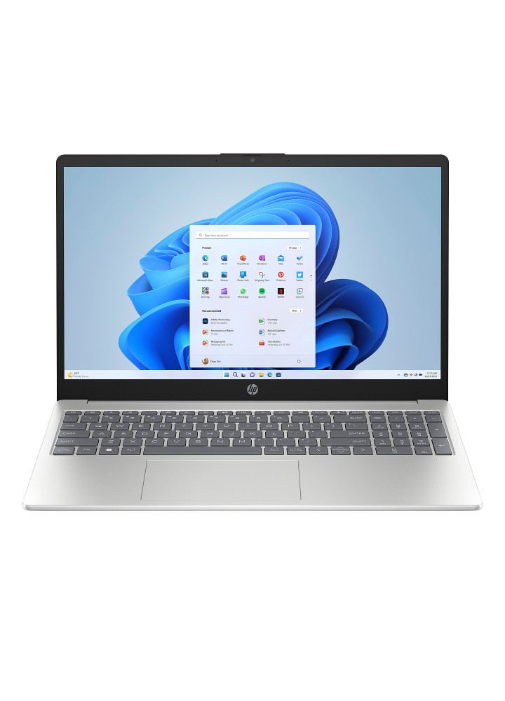 PC Ordinateur portable HP 15-FD0164NF 15.6" Intel N 8 Go Argent 256 Go N200/W11H